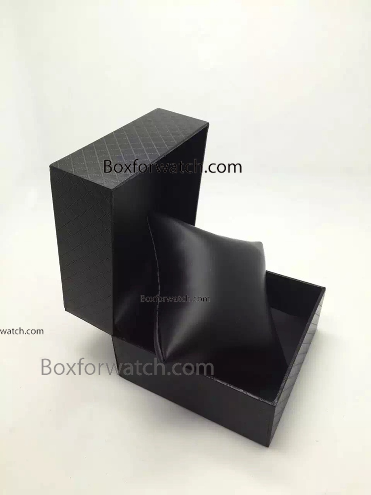 High Quality Black Leather Watch box - Replacement Box For Sale